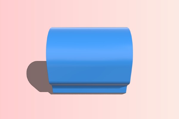G&G ARP-556_ARP-9 Buffertube Extended End-Cap For Securing Battery Wires | 3d print model