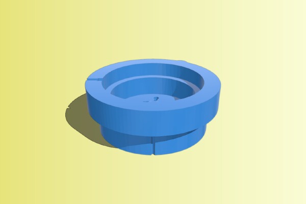 Trafila Fusilli per Philips PastaMaker | 3d print model