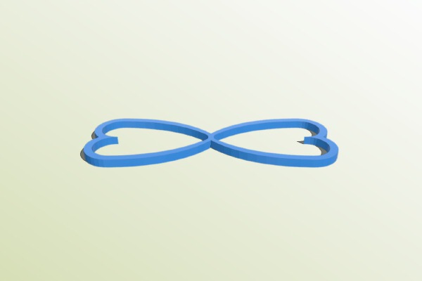 Infinity Heart | 3d print model