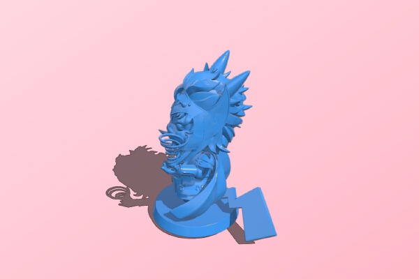 Pikachu Knight – pokemon | 3d print model