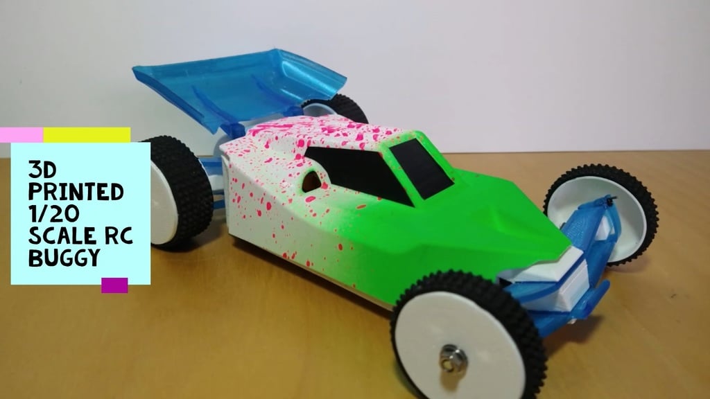 MiniRC 1_20 scale buggy RC Car