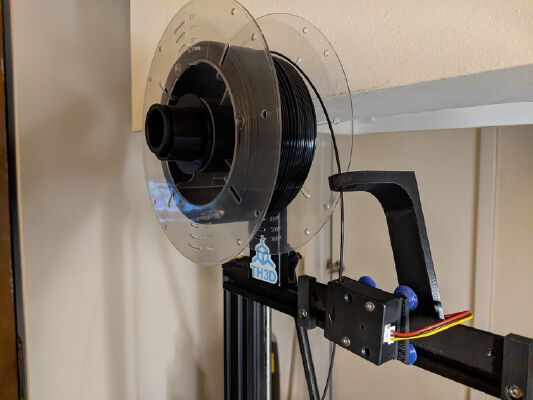 Sovol SV01 Filament Sensor Rail and Swivel | 3d print model