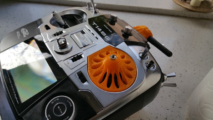 Futaba 14sg gimbal protectors | 3d print model