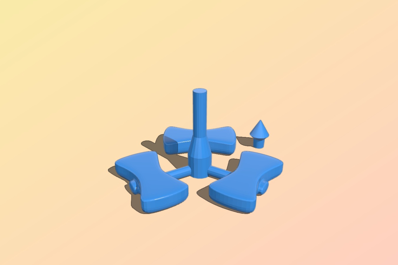 spinning top axe version
