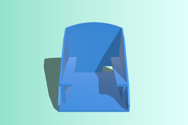 Skywalker X8 video camera mount. | 3d print model