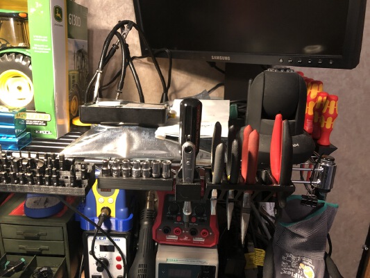 Wire Shelf Workbench Tool Holders | 3d print model