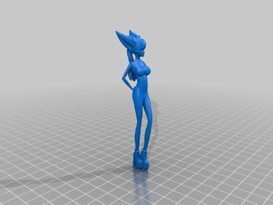 Foxy girl | 3d print model