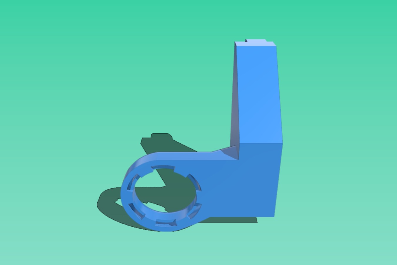 Anet ET4+ Cooling Fan Nozzle