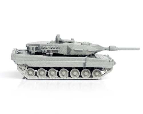 Leopard Tank Simple Model Kit | 3d print model