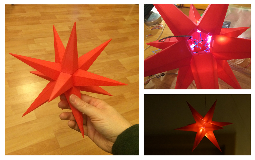 Christmas Star Puzzle 300mm