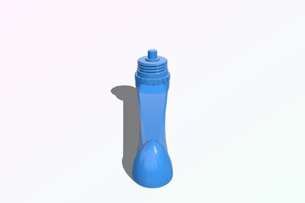 Air Raid Siren - Kurbel1 with GetrAdapt | 3d print model