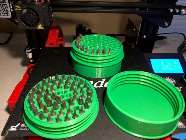 Screw Bit Case for Small Bits - Double Capacity