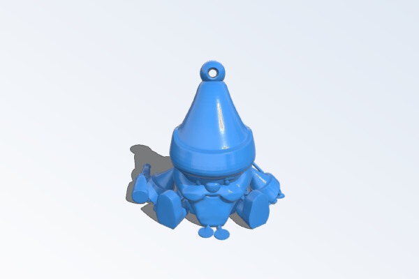 Drunken Santa Ornament | 3d print model
