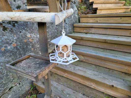 Fat Ball Bird Feeder | 3d print model