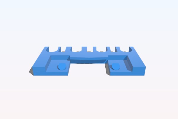 1987 volvo spark plug wire seperator | 3d print model