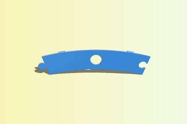 Lazy susan bearing ball spacer | 3d print model