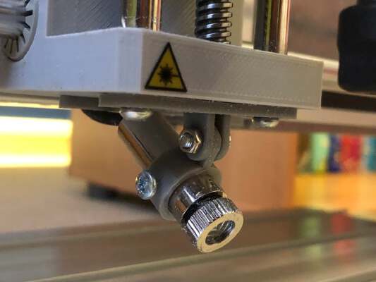 CNC 3018 Laser Alignment Guide | 3d print model