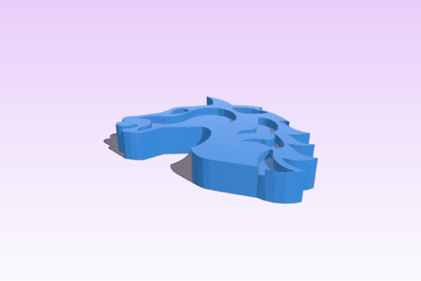 HORSE HEAD | 3d print model