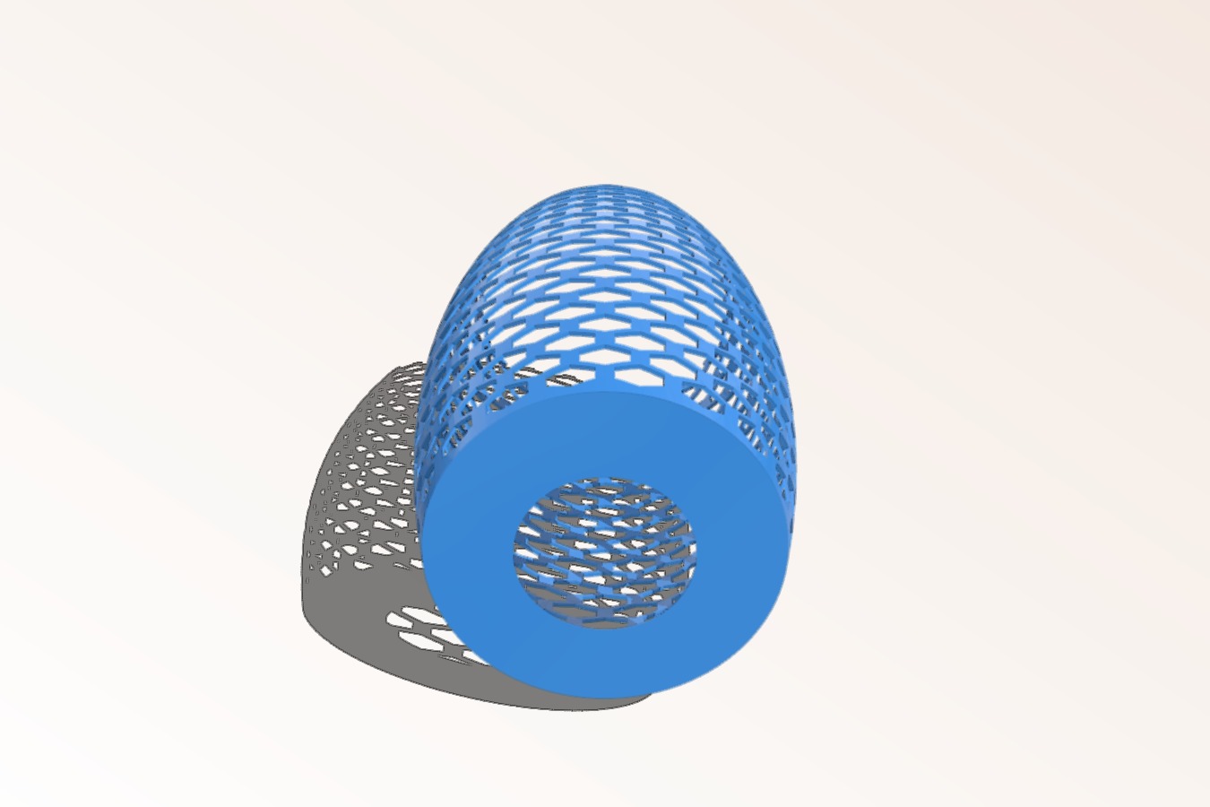 Lamp shade honeycomb
