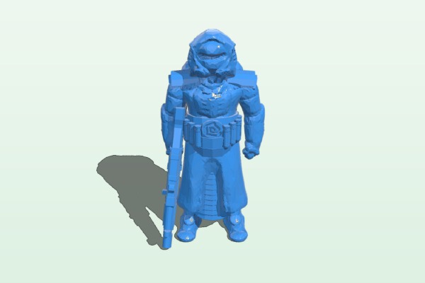 Armed Spiral agent | 3d print model