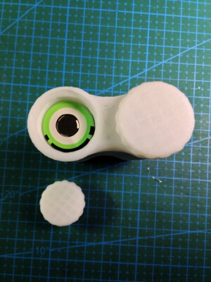 Dual 18650 batteries container | 3d print model