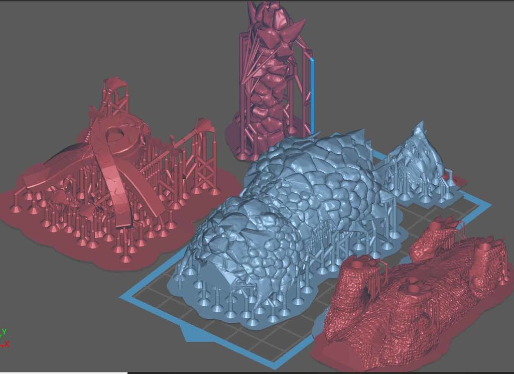 Bastiladon supported for anycubic photon s 0.03mm layer height tiny supports