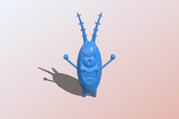 Plankton | 3d print model
