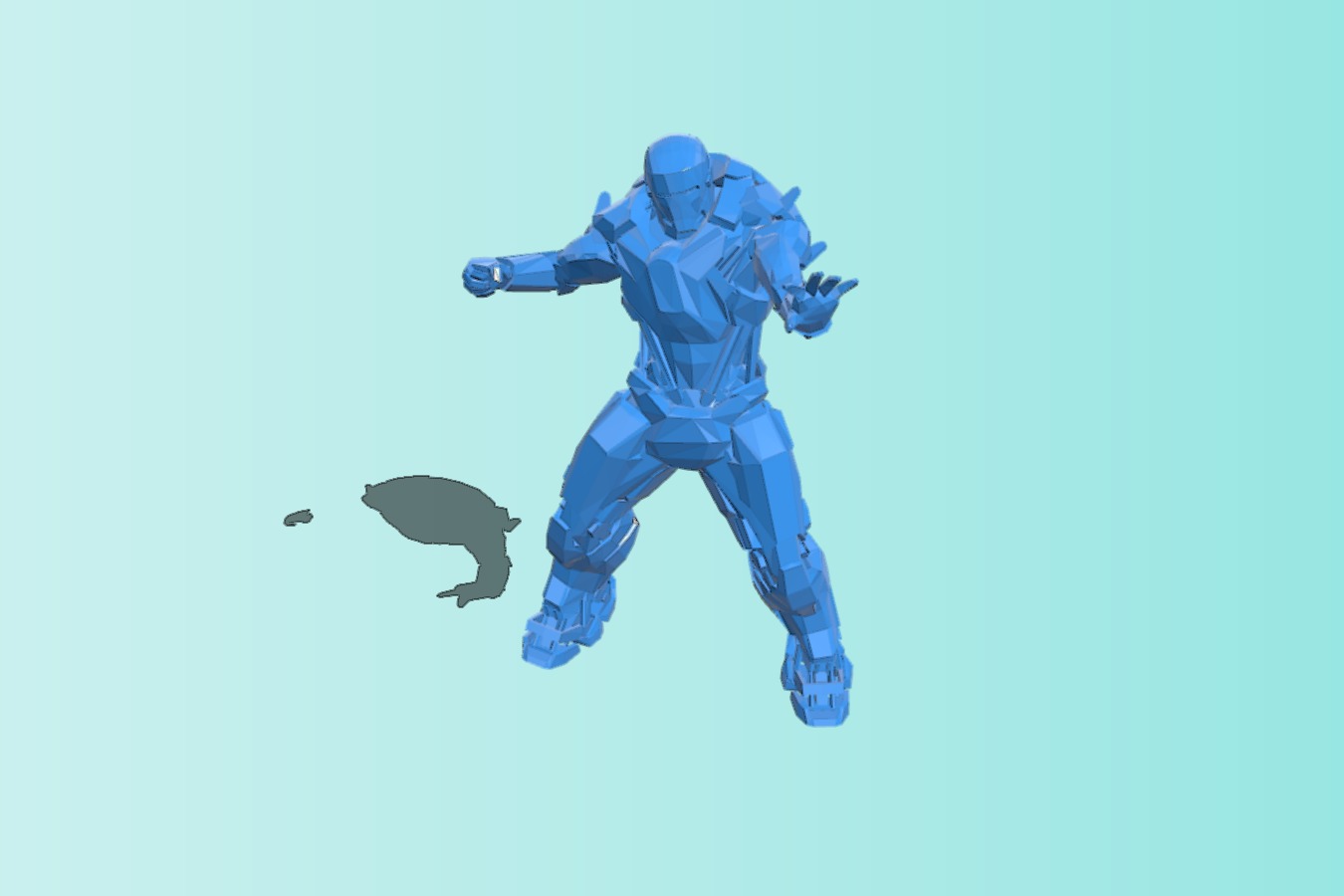 Iron Man Mark 36 from Iron Man 3 Game