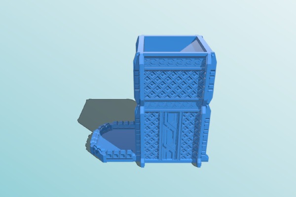 Dwarf watchtower | 3d print model