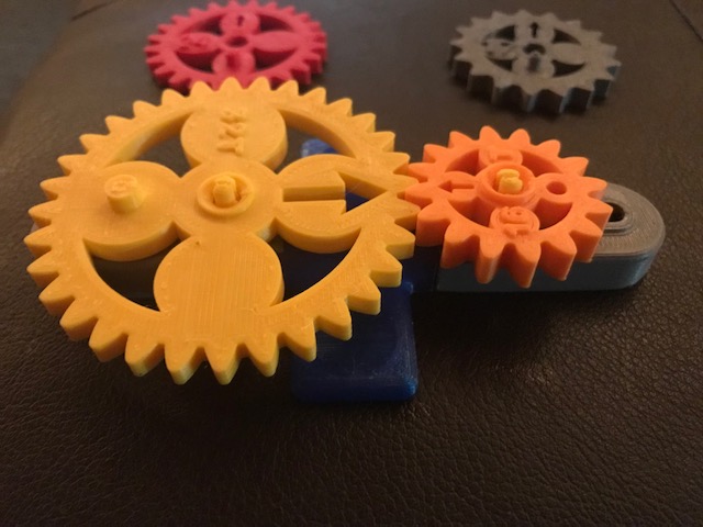 Modular Math Gears