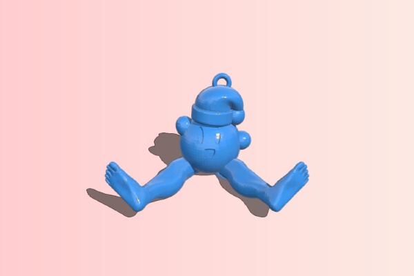 Kirby Christmas Ornament | 3d print model