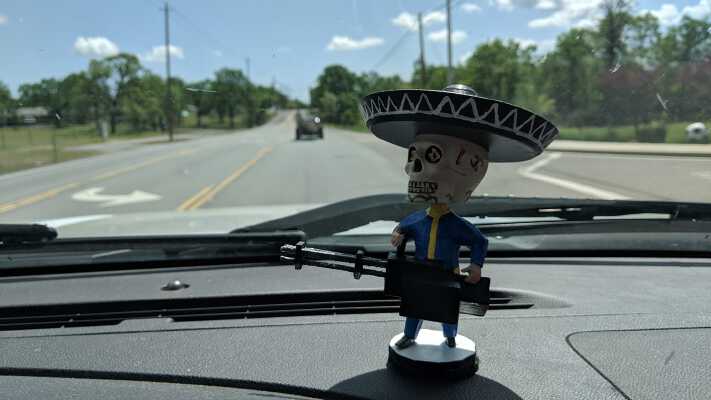 Fallout Bobble Head(Día de los Muertos Edition) | 3d print model