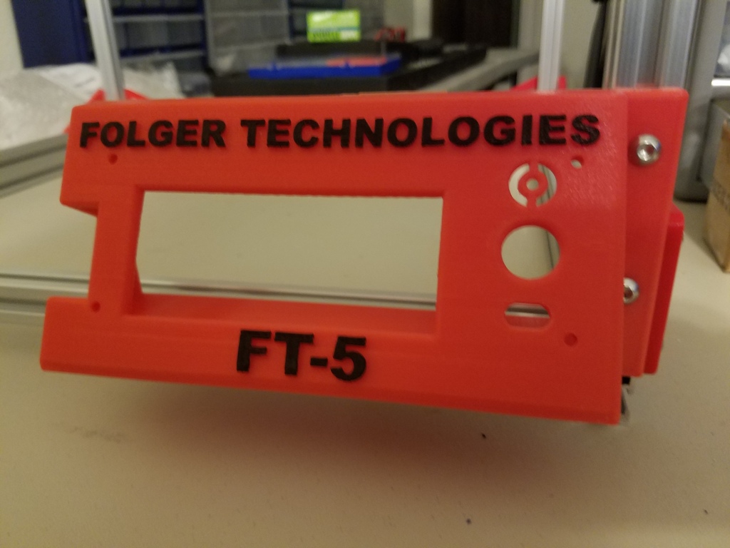 Folger Tech FT-5 FT-25 Control Panel Cover for 2004 LCD w_ 60 degree viewing angle