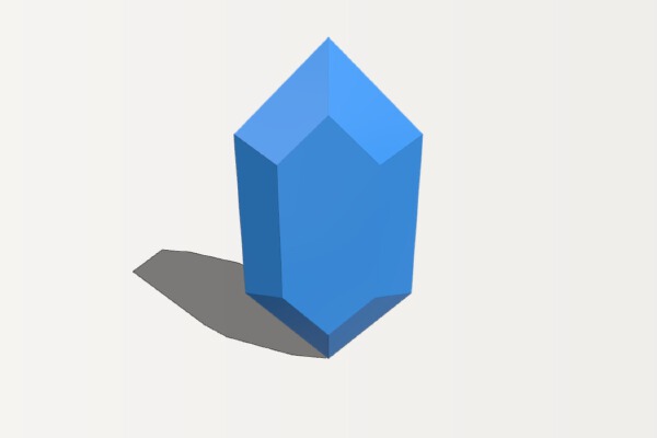 Rupee - Legend of Zelda | 3d print model