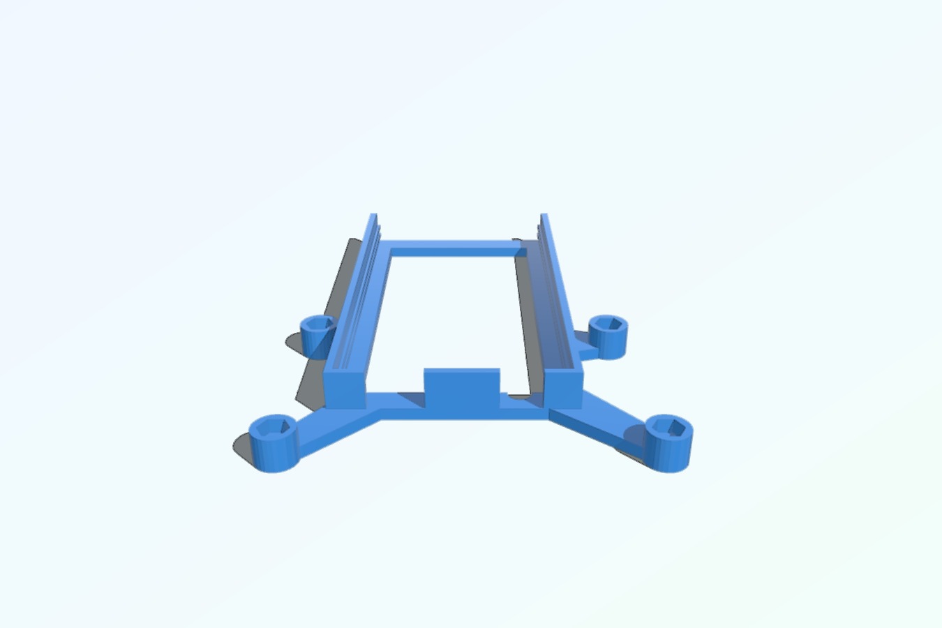 P3Steel Arduino + RAMPS slide-in holder (Left SIde)