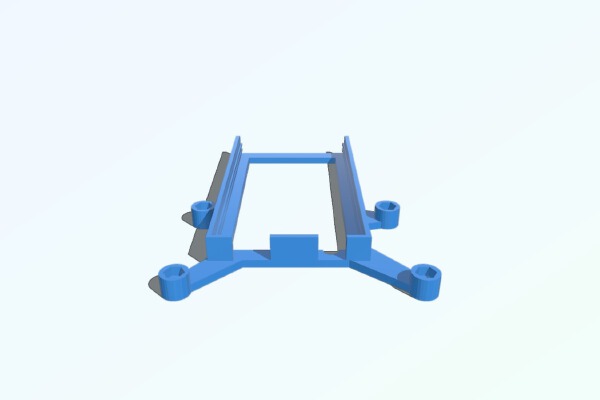 P3Steel Arduino + RAMPS slide-in holder (Left SIde) | 3d print model