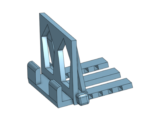 Adjustable Bookstand | 3d print model