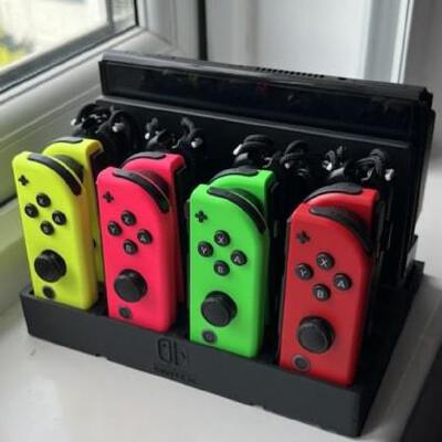 MODULAR Nintendo Switch Organiser | 3d print model