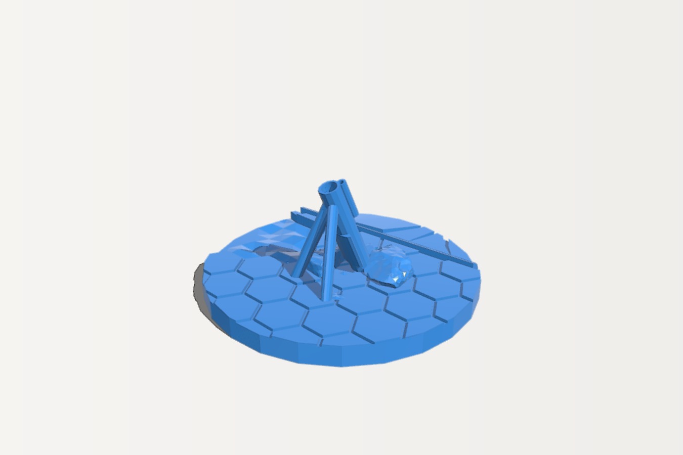 Imperial Guard Urban Base Mortar