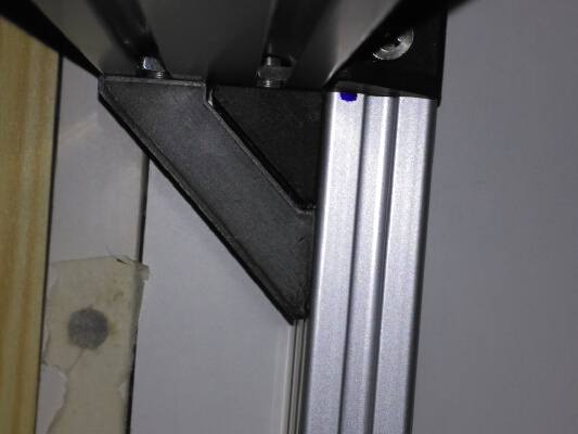 Corner brackets for alu profiles 20x20, 20x40 | 3d print model