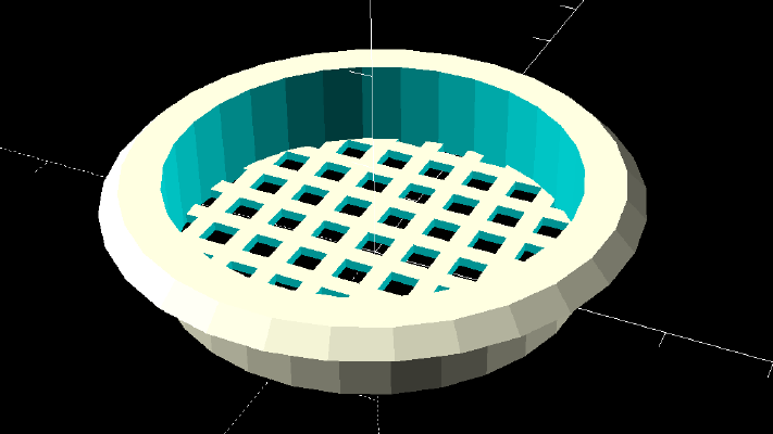 Customizable Drain Strainer | 3d print model