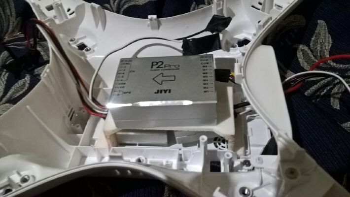 DJI P3 custom parts_quad build | 3d print model