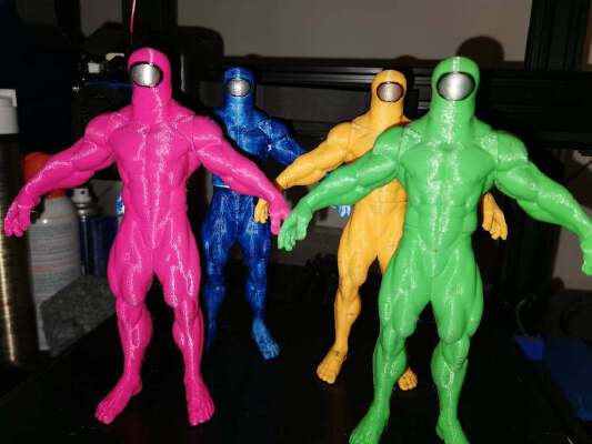 Among Us Beefy Muscle Man | 3d print model