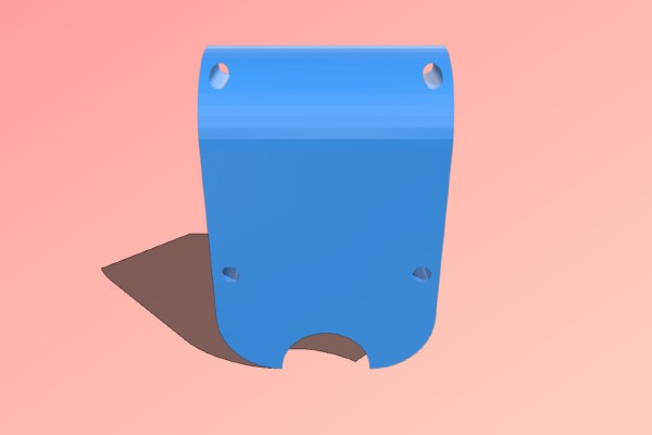Pico Hot End Ultimaker mount | 3d print model