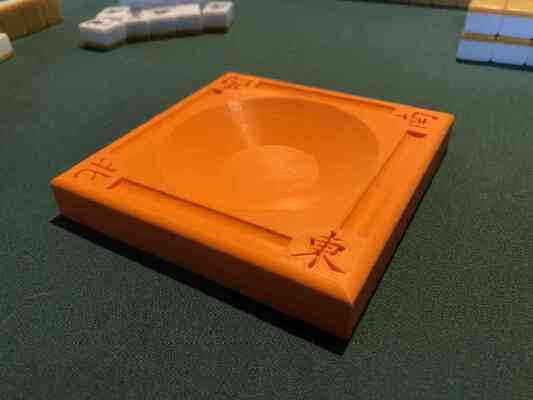 Riichi Mahjong Middle Piece | 3d print model