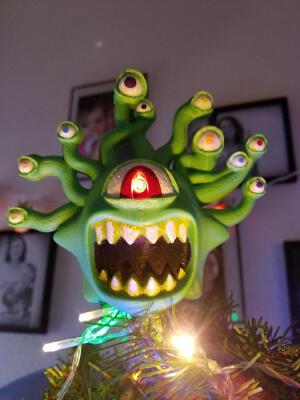 Beholder Tree Ornament | 3d print model