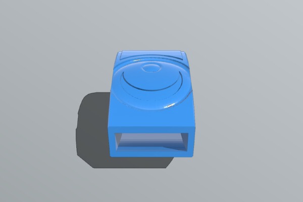 Lyza's white whistle (wip) | 3d print model