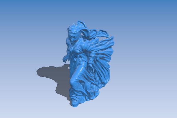 Mary Magdalen from the Mourning over the dead Christ | 3d print model
