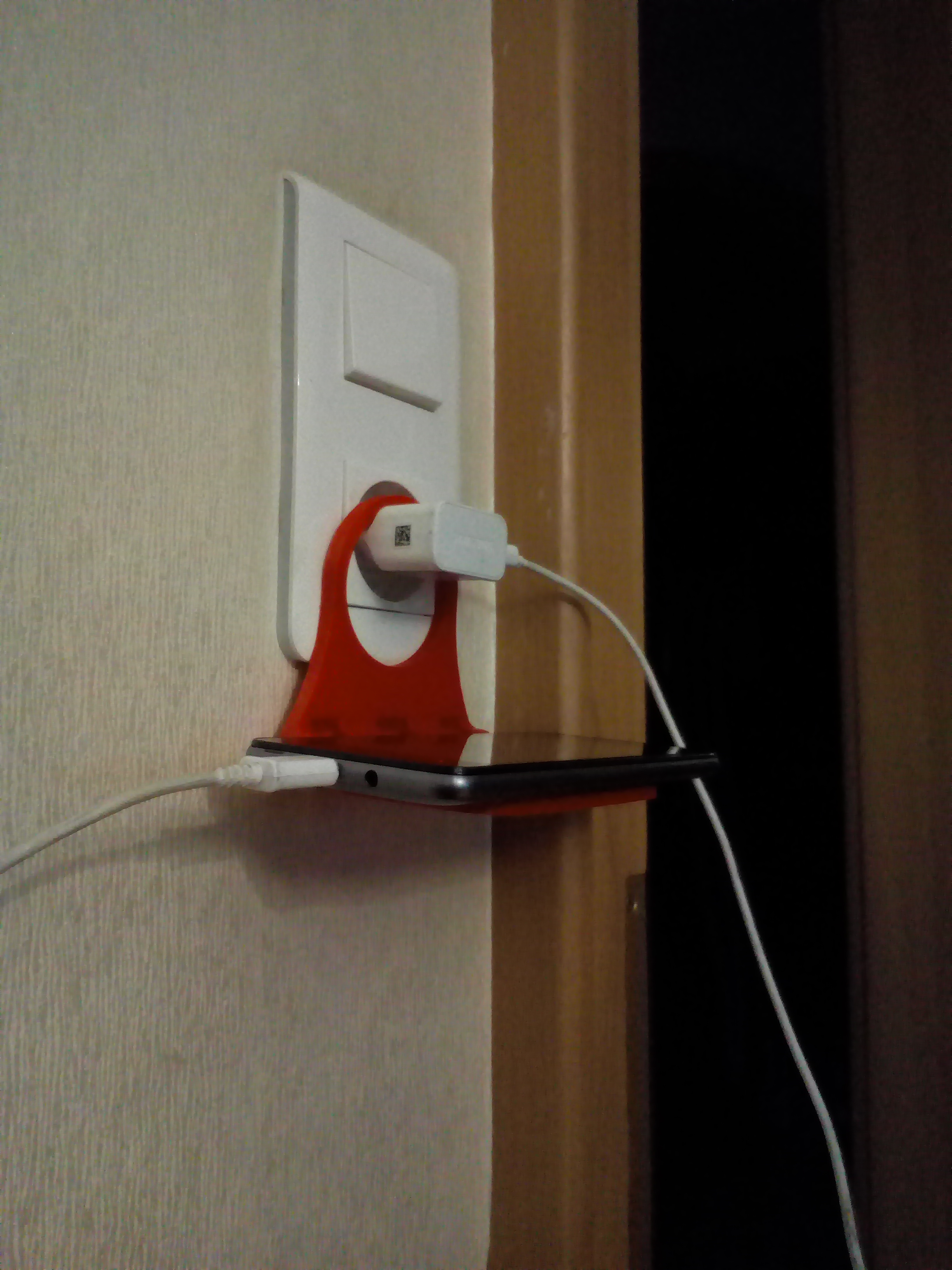 Foldable Outlet Mobile Phone Holder
