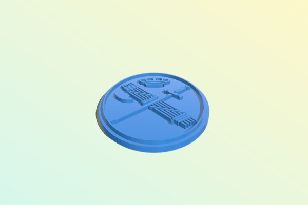 Guardia Civil logo | 3d print model
